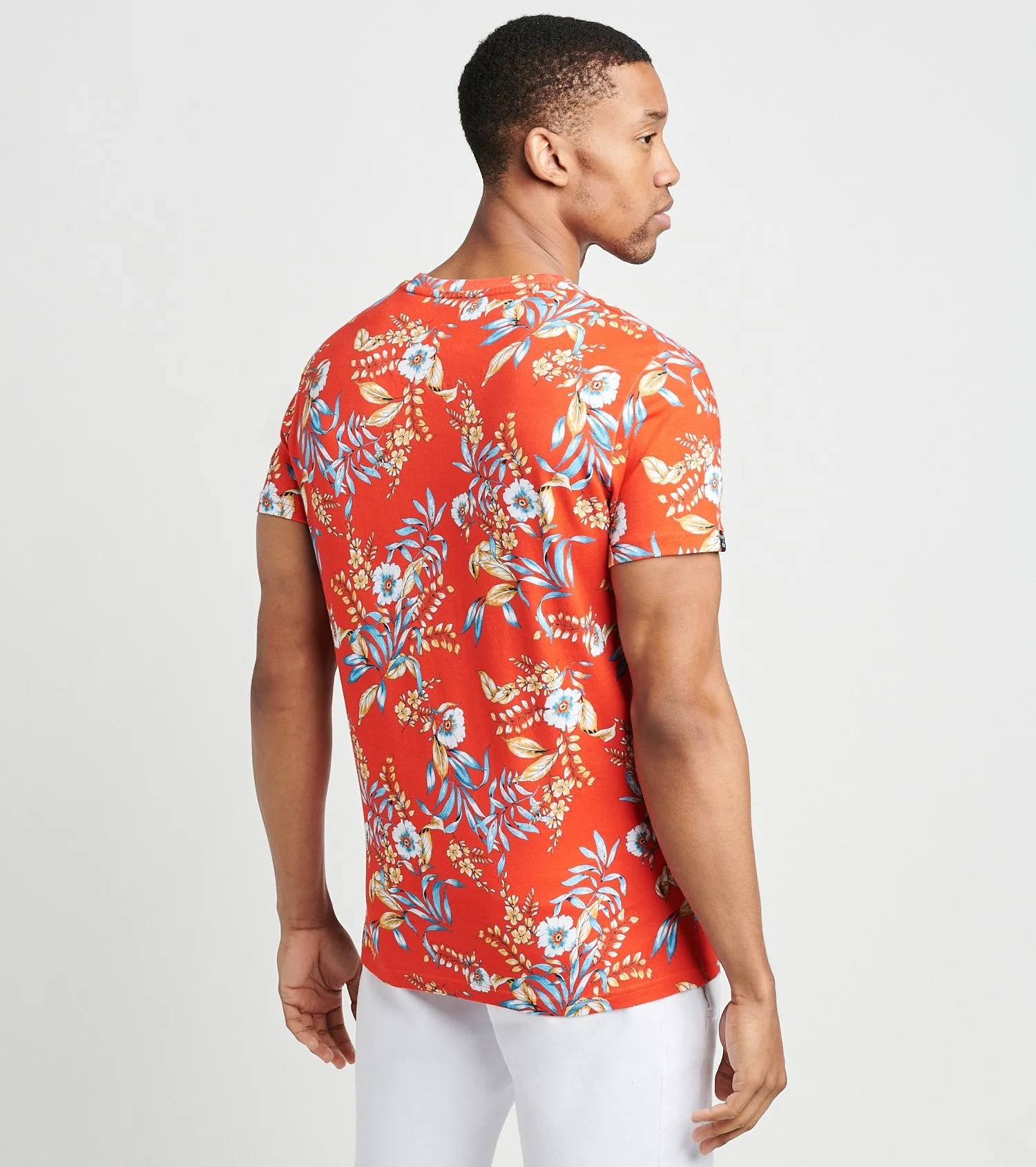 Superdry VL AOP TEE Men’-RED HAWAIIAN