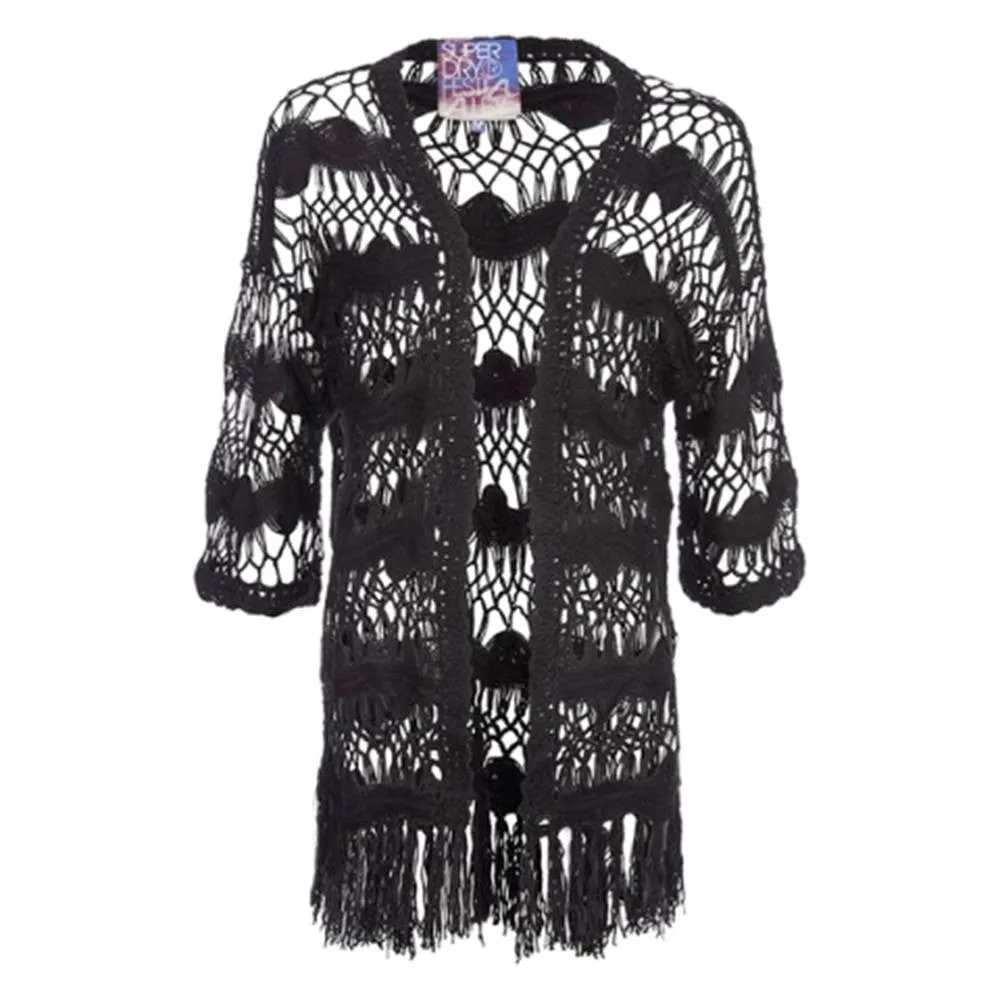 Superdry Willow Crochet Kimono