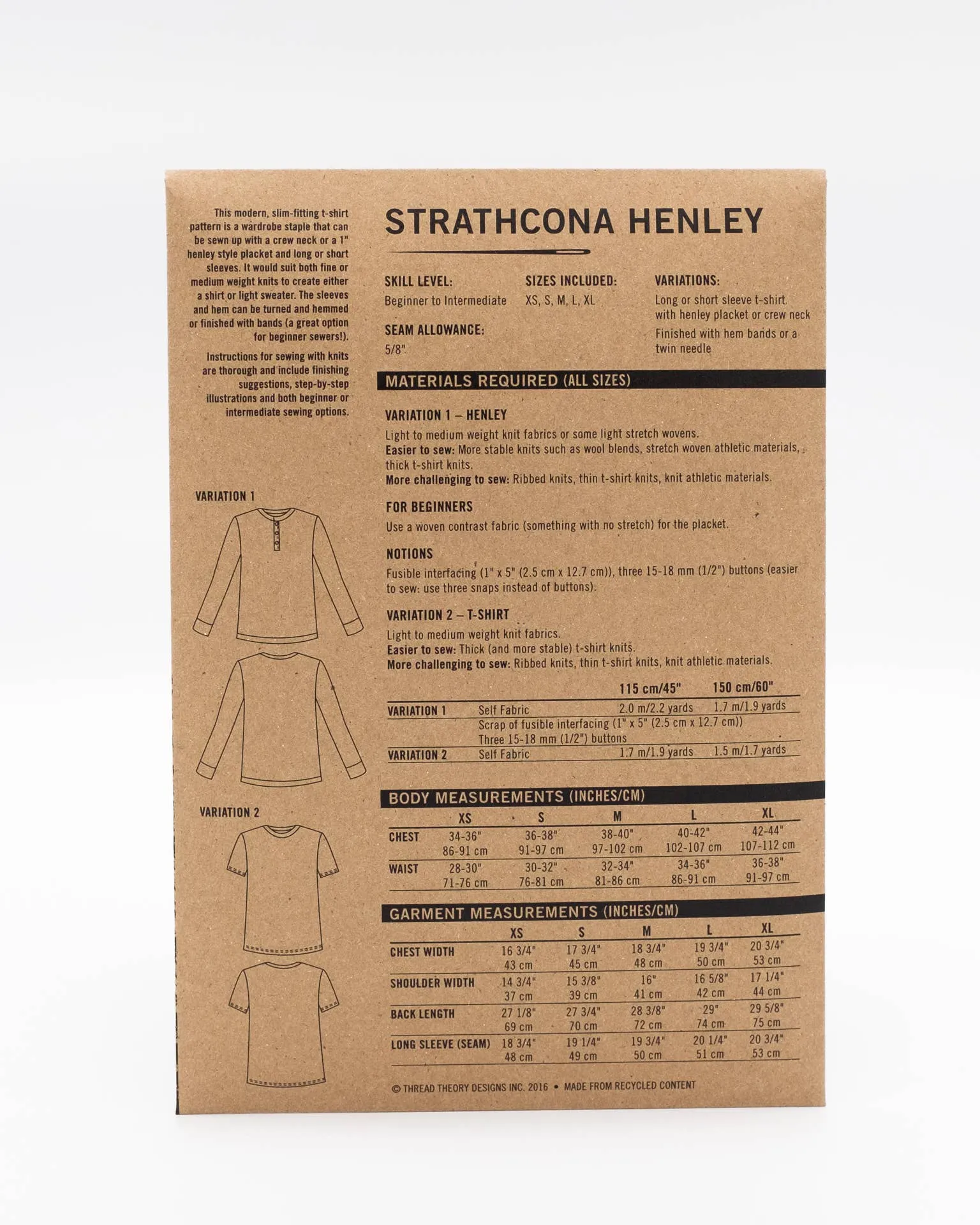 Thread Theory Strathcona Henley Shirt