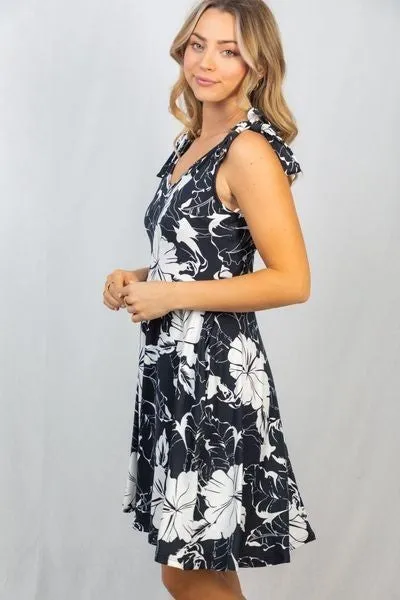 Touch of the Tropics Dress with Pockets