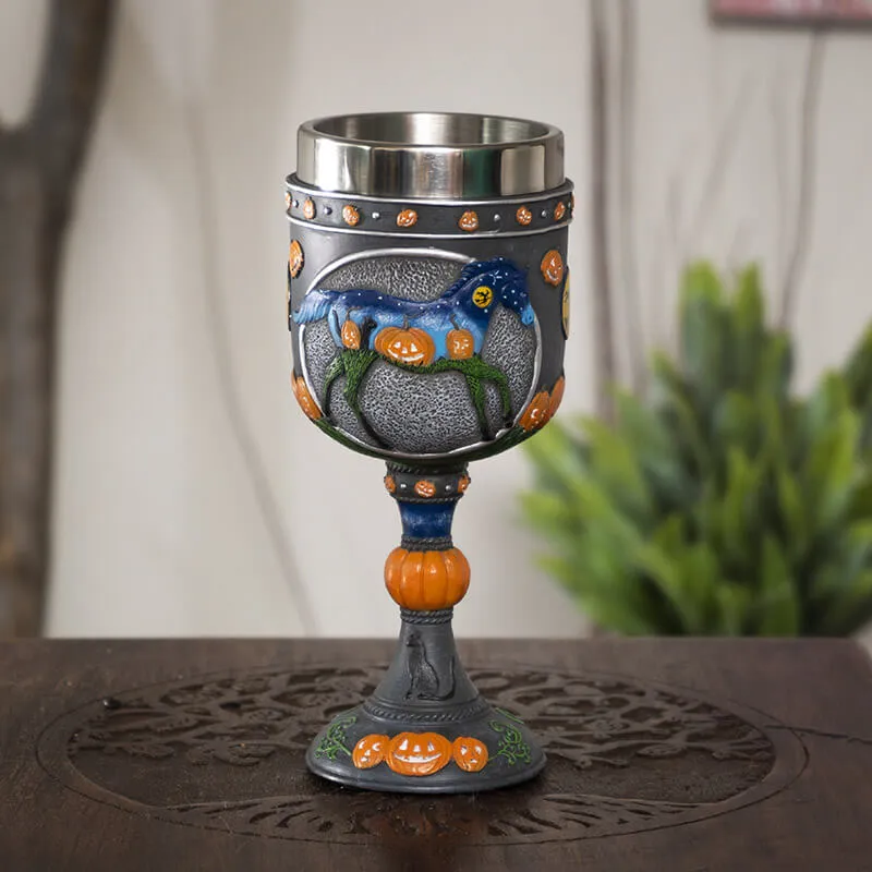 Trail of Painted Ponies - Pumpkin Patch Goblet