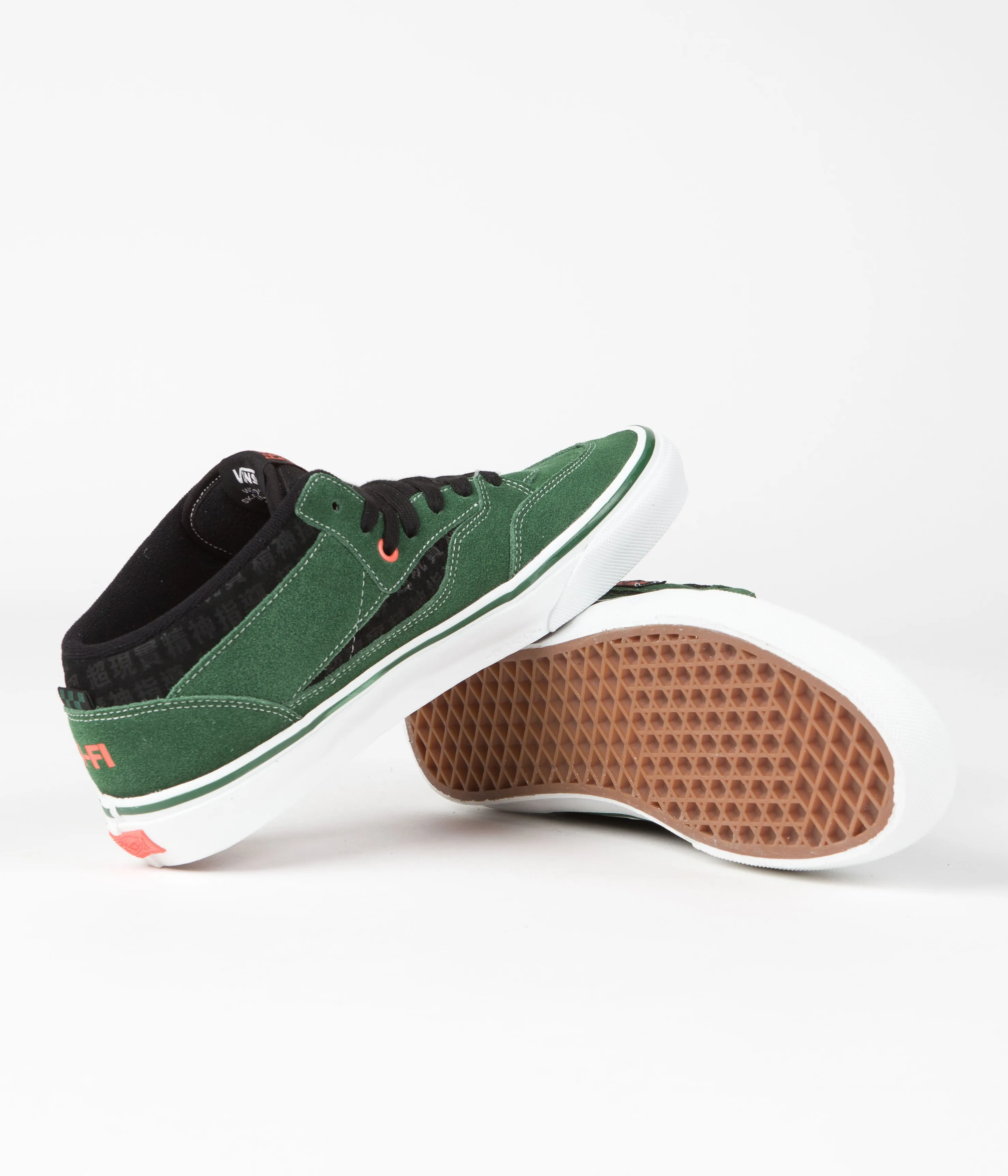 Vans Skate Half Cab 92 VCU Shoes - (Sci Fi Fantasy) Green