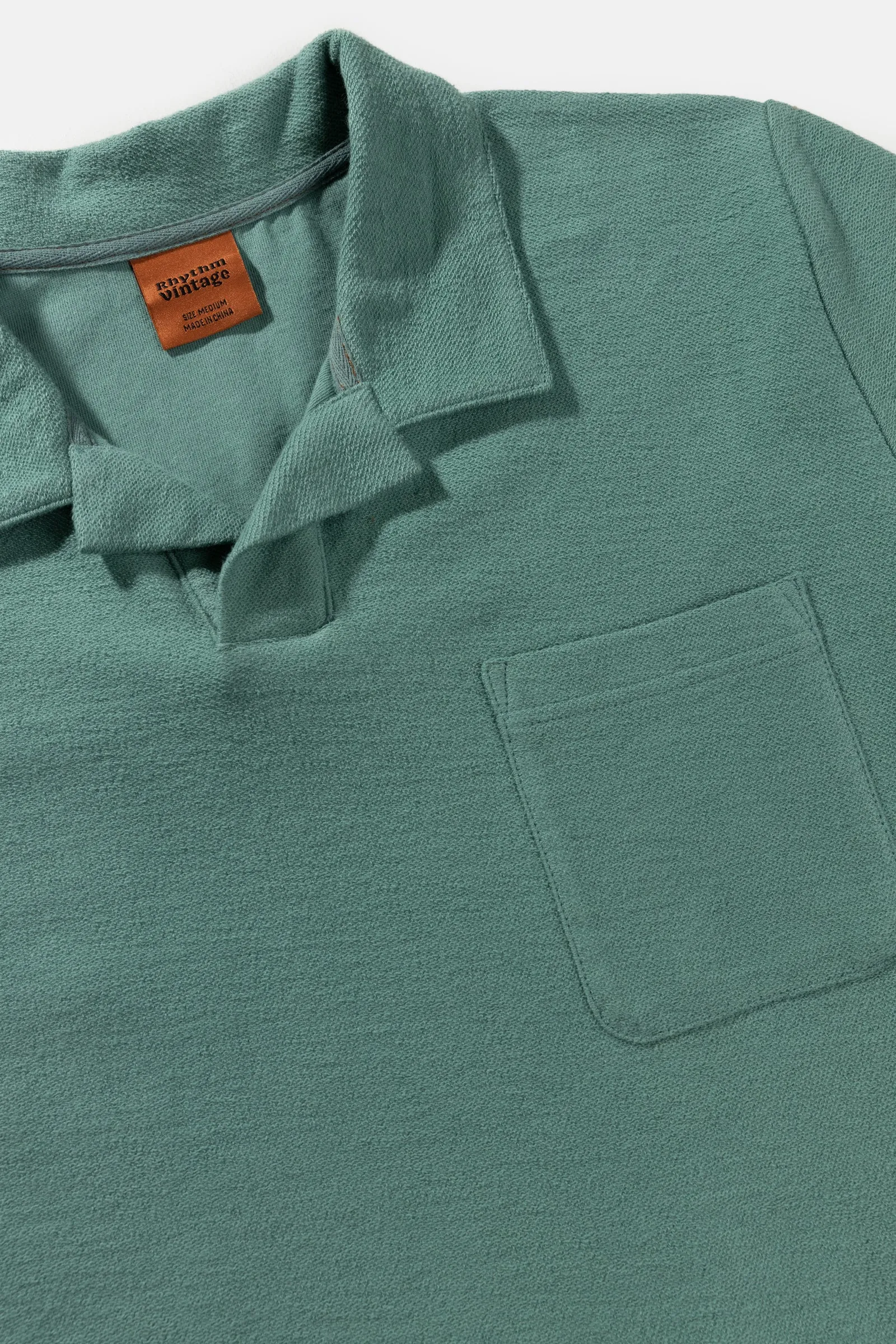 Vintage Terry Polo Teal