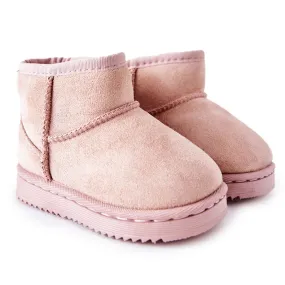 Warm Children's Youth Snow Boots Pink Gooby 20213-D