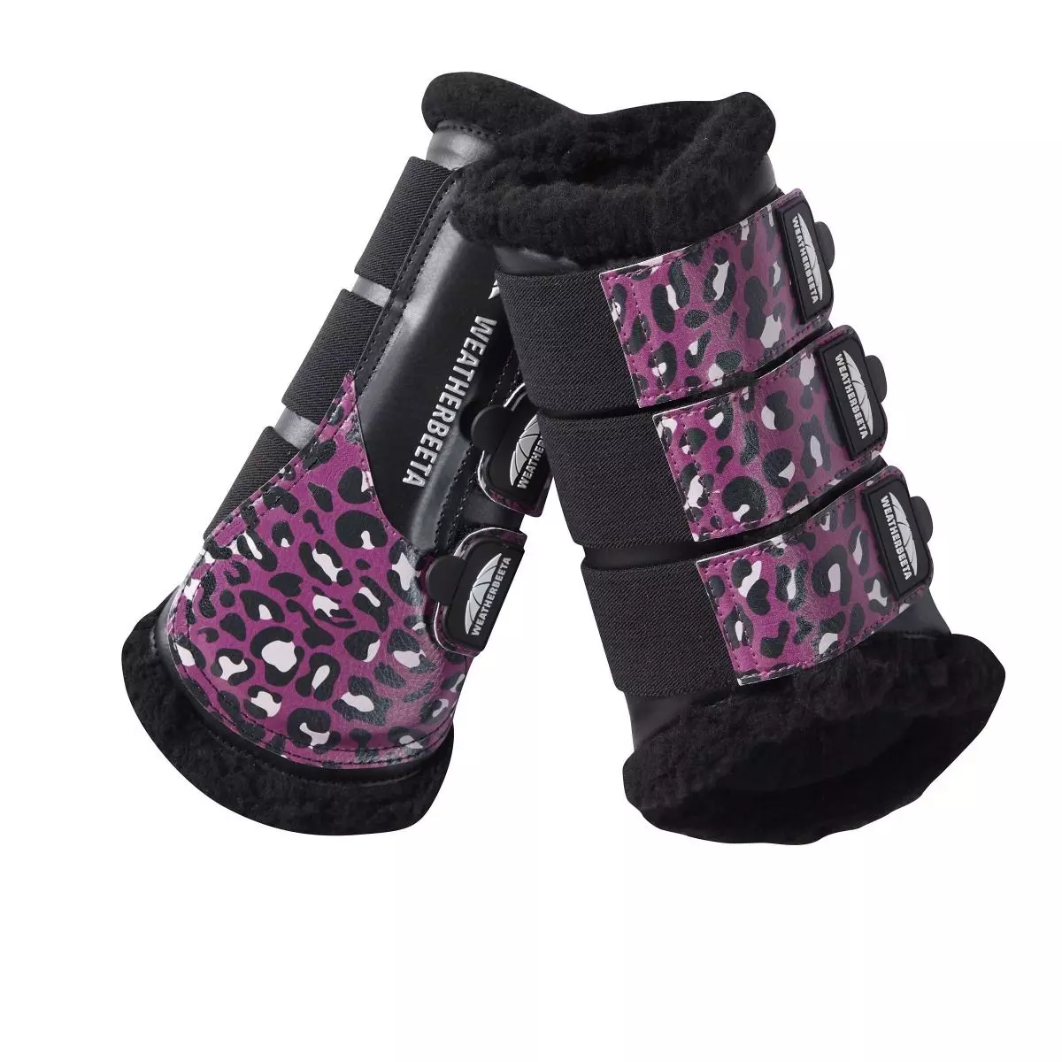 Weatherbeeta Leopard Brushing Boots