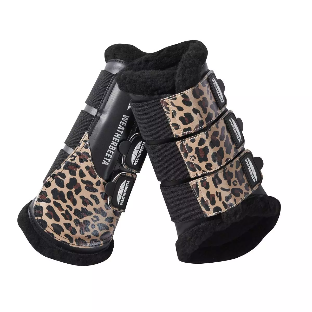 Weatherbeeta Leopard Brushing Boots