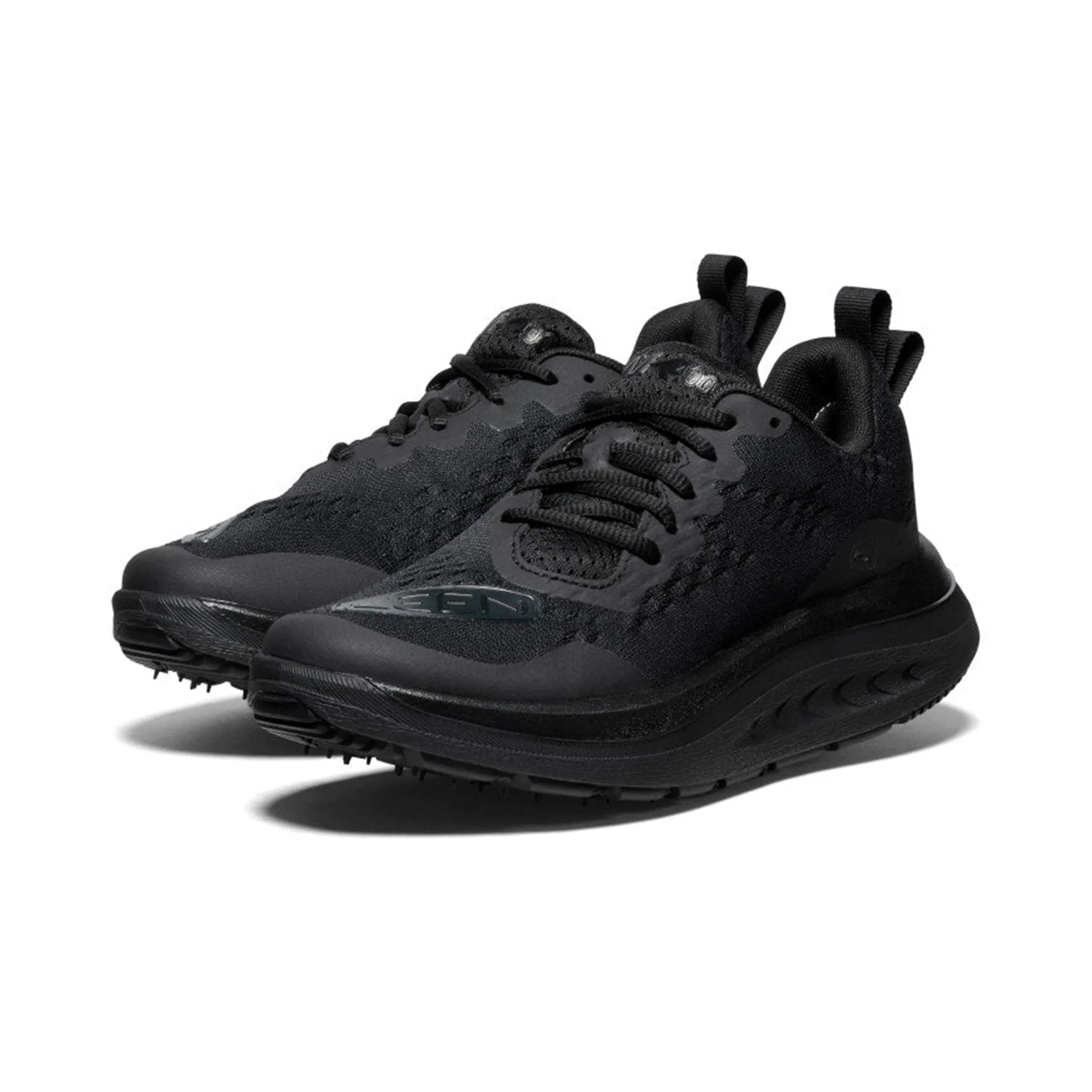 WK400 Men's Athletic Walking Shoe - Triple Black