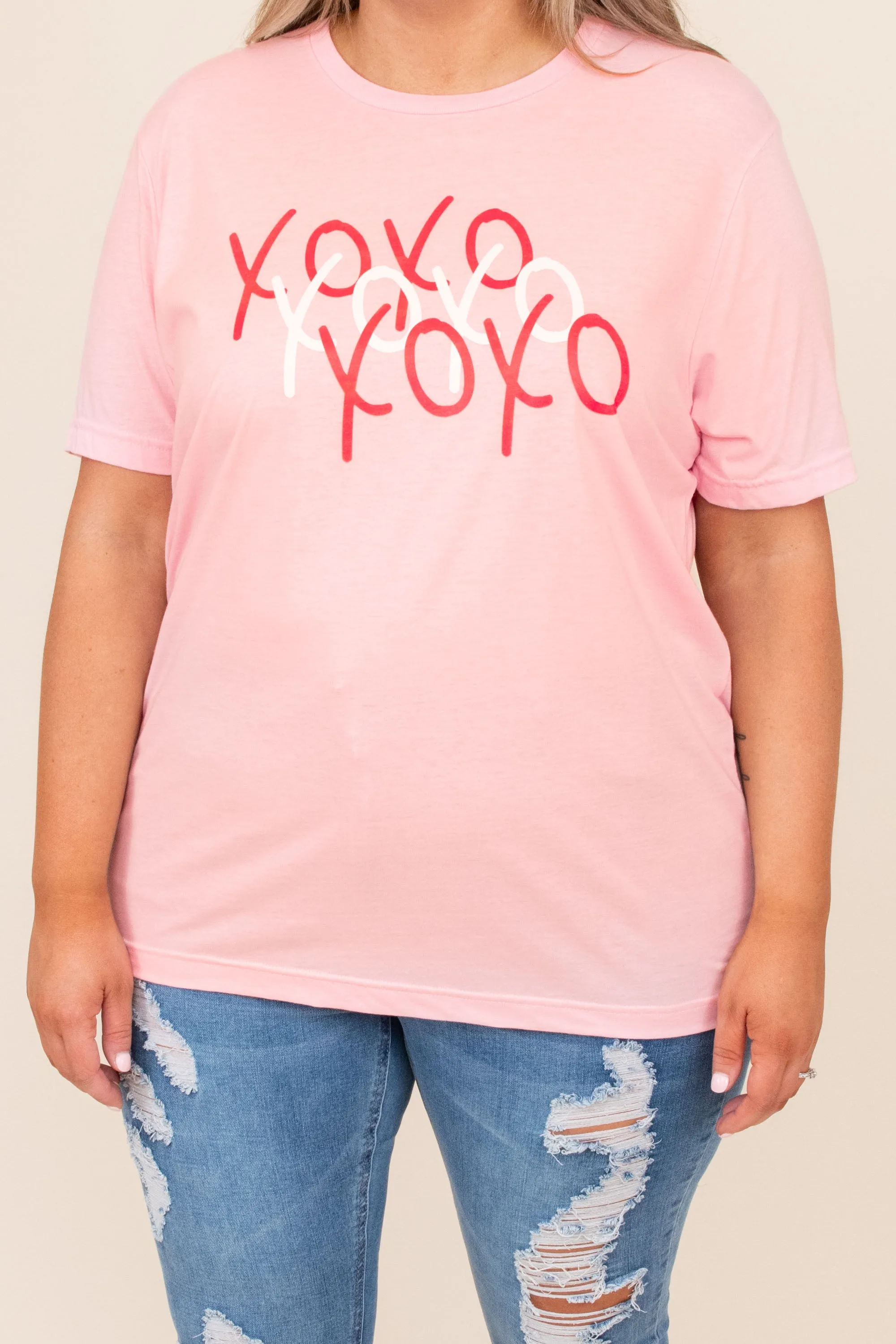 XO Baby Tee, Pink