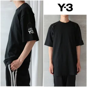 Y-3  |Crew Neck Pullovers Unisex Street Style Plain Cotton