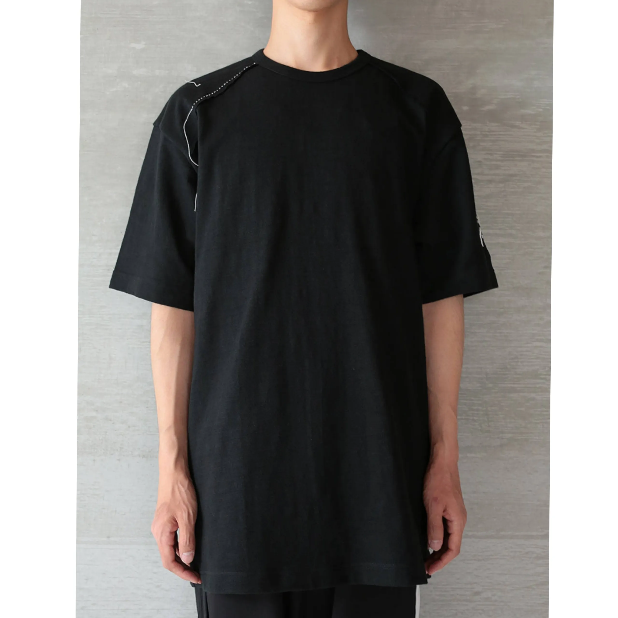 Y-3  |Crew Neck Pullovers Unisex Street Style Plain Cotton